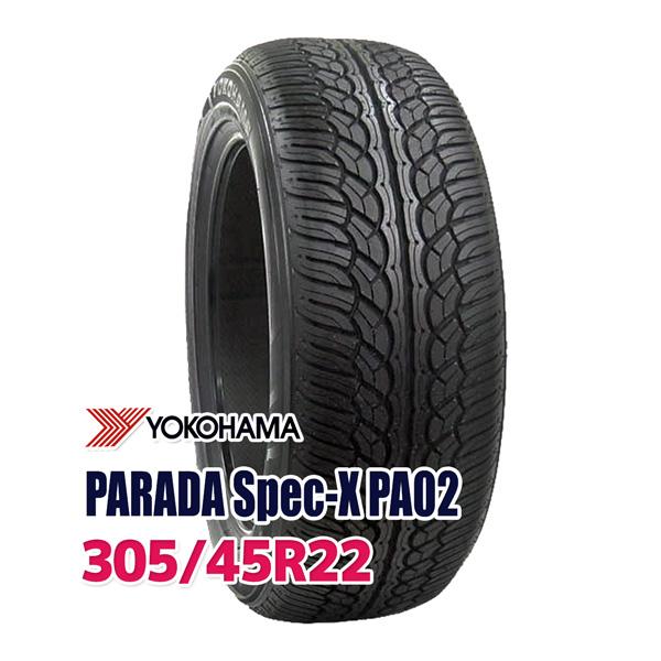 サマータイヤ 新品 ヨコハマ PARADA SPEC X PA02 パラダ 305/45R22インチ 118V XL 4本セット  x9FEn0HCeU, 車、バイク、自転車 - windowrevival.co.nz