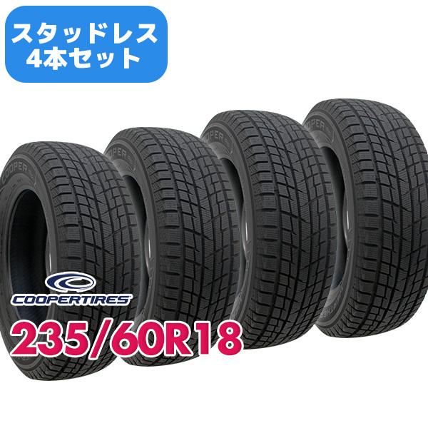 4本セット スタッドレスタイヤ 235/60R18 COOPER クーパー  