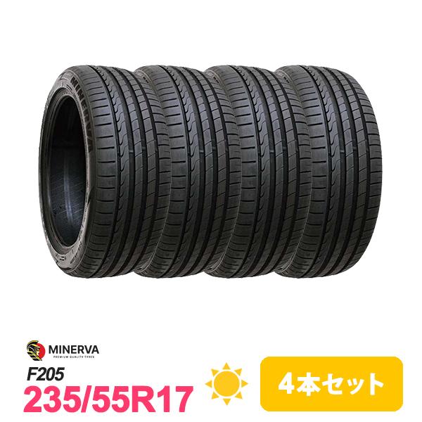 MINERVA 4本セット 235/55R17 タイヤ サマータイヤ ミネルバ