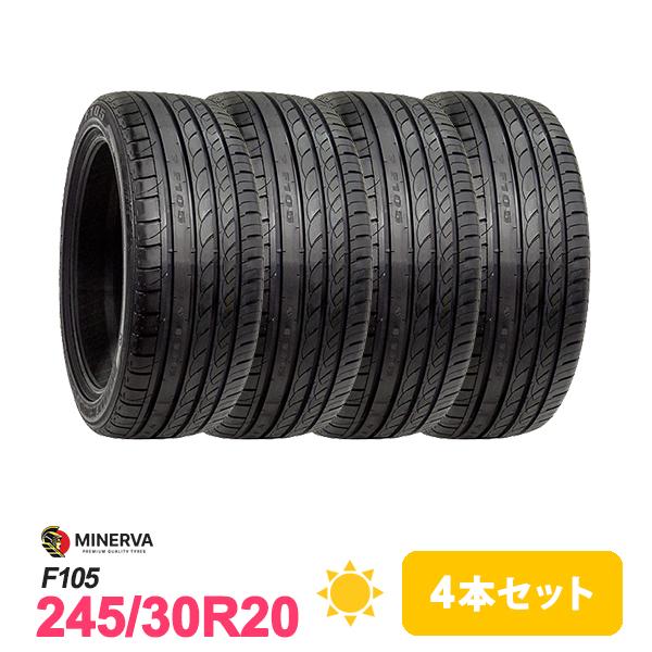 MINERVA（ミネルバ） 4本セット 245/30R20 タイヤ サマータイヤ F105