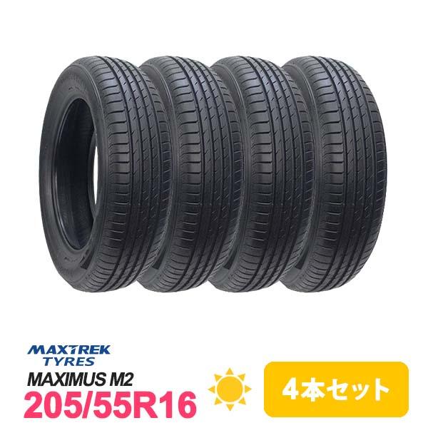 新品タイヤ MAXIMUS M2 205/55R16 91V 16インチ 4本セット