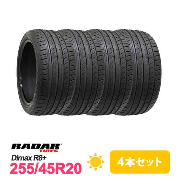 RADAR 4本セット 255/45R20 タイヤ サマータイヤ Radar レーダー