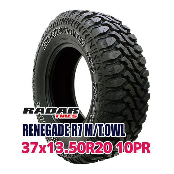 RADAR 37x13.50R20 Radar レーダー RENEGADE R7 M/T.OWL タイヤ