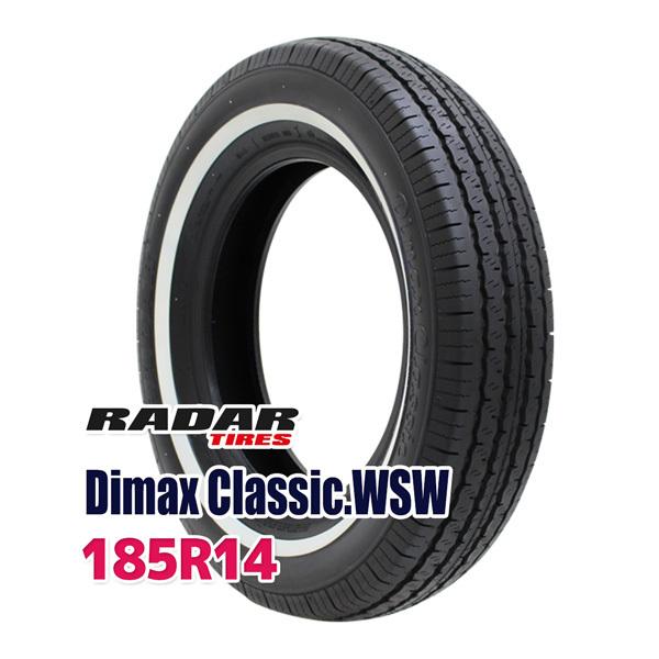 RADAR 185R14 Radar レーダー Dimax Classic.WSW 2.5cm タイヤ