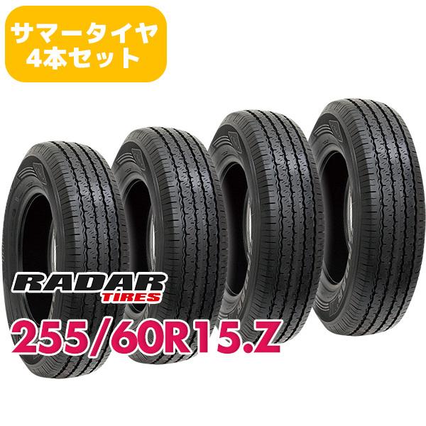 4�{�Z�b�g 255/60R15 �^�C�� �T�}�[�^�C�� Radar ���[�_�[ Dimax Classic