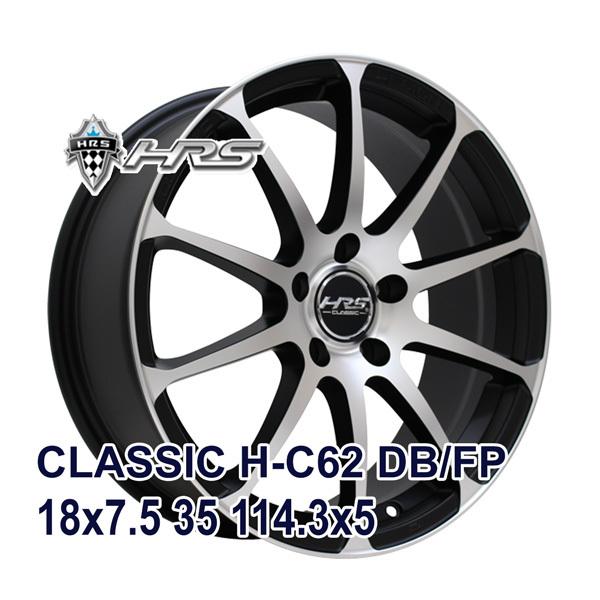 4枚セット Hrs Classic H C62 18x7 5 35 114 3x5 Db Fp Autoway オートウェイ 通販 Paypayモール