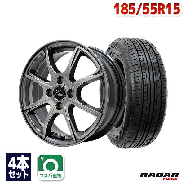 RADAR（レーダー） 185/55R15 サマータイヤ ホイールセット Radar 