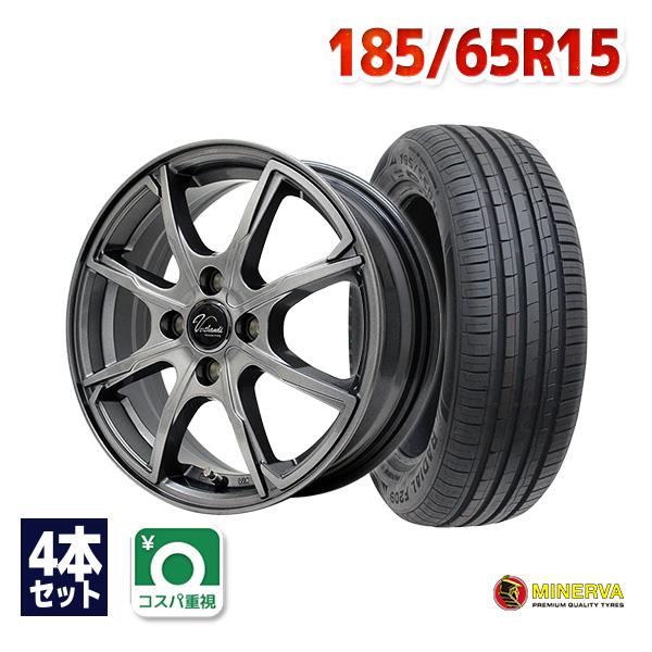 185/65R15 サマータイヤ ホイールセット MINERVA 209 送料無料 4本