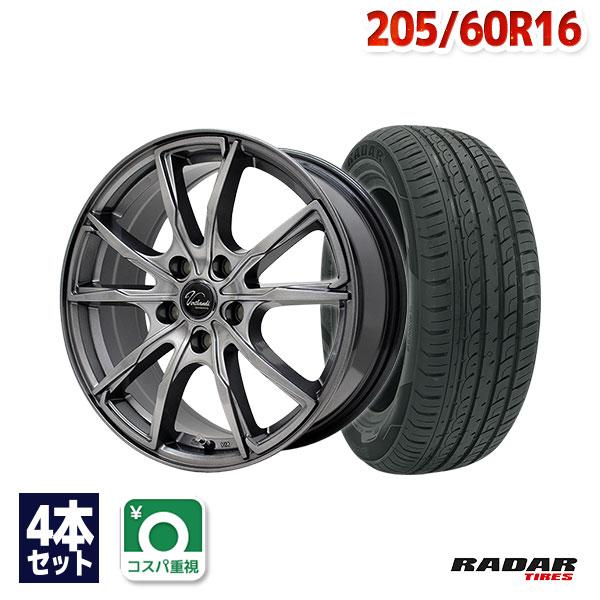 RADAR 205/60R16 サマータイヤ ホイールセット Radar レーダー DIMAX