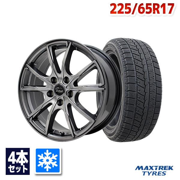 225/65R17 スタッドレスタイヤホイールセット MAXTREK マックス 