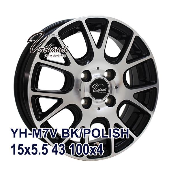 Verthandi YH-M7V 15インチ BK/POLISH 4本セット autoway_wh04512