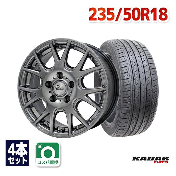 RADAR（レーダー） 235/50R18 サマータイヤ ホイールセット Radar 