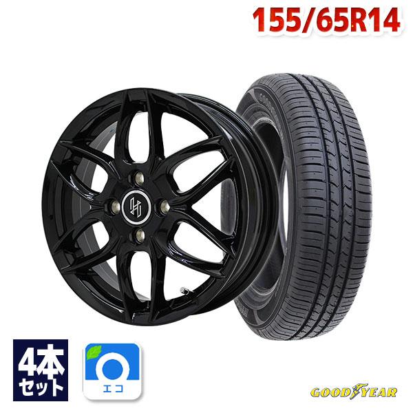 グッドイヤー 155/65R14 サマータイヤ ホイールセット GOODYEAR