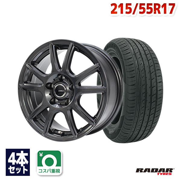 RADAR（レーダー） 215/55R17 サマータイヤ ホイールセット DIMAX 