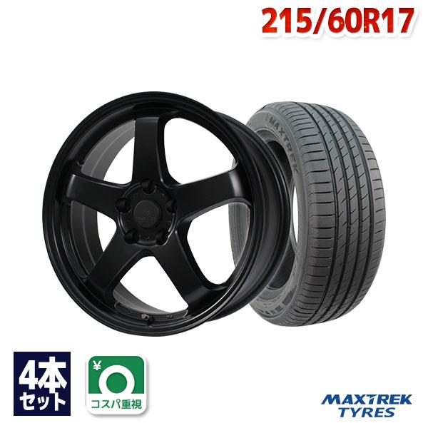 215/60R17 サマータイヤ ホイールセット MAXTREK MAXIMUS M2 送料無料