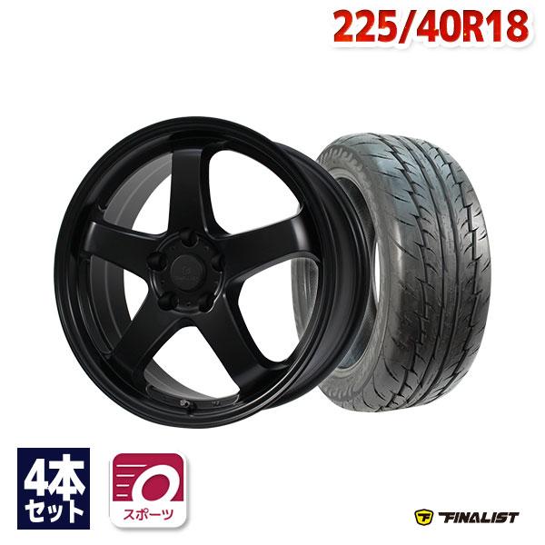 225/40R18 サマータイヤ ホイールセット FINALIST 595 EVO 送料無料 4 