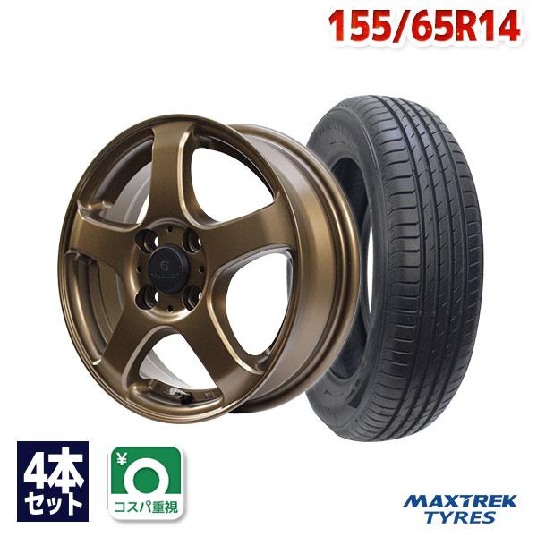 155/65R14 サマータイヤ ホイールセット MAXTREK MAXIMUS M2