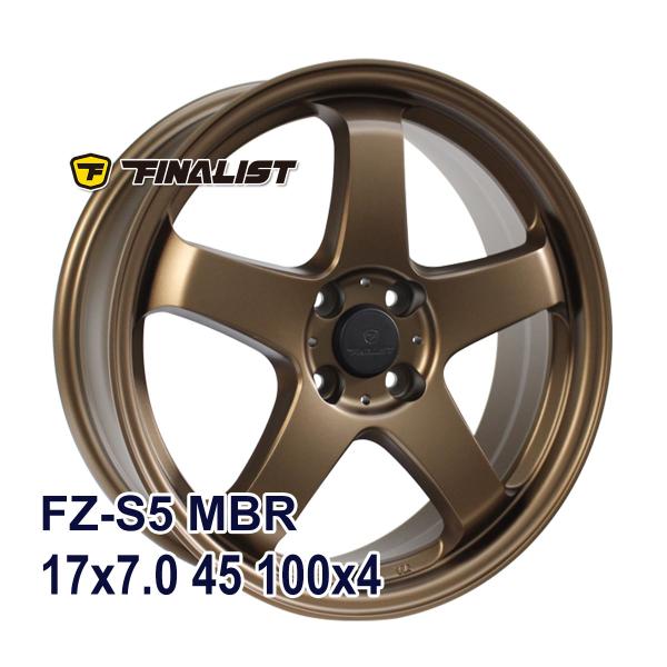 FINALIST FZ-S5 17×7.5J-45 5h-114.3 4本 FINALIST FZ-S5 17x7.5 45 114.3x5 DC - オートウェイ