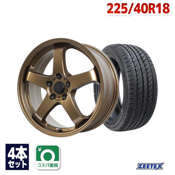 ZEETEX（ジーテックス） 225/40R18 サマータイヤ ホイールセット