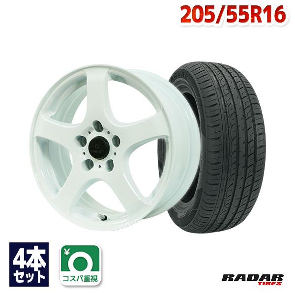 RADAR（レーダー） 205/55R16 サマータイヤ ホイールセット DIMAX