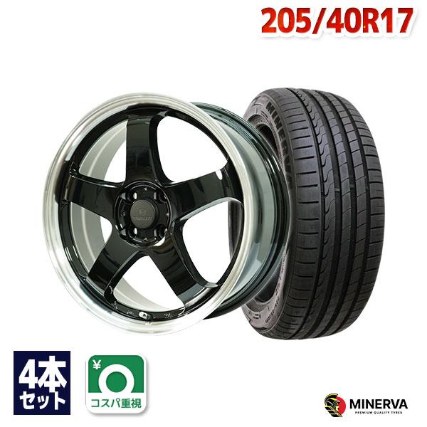 ミネルバ　ラジアル　F205 205/40r17 23年製 MINERVA 4本セット 195/45R16 タイヤ サマータイヤ ミネルバ