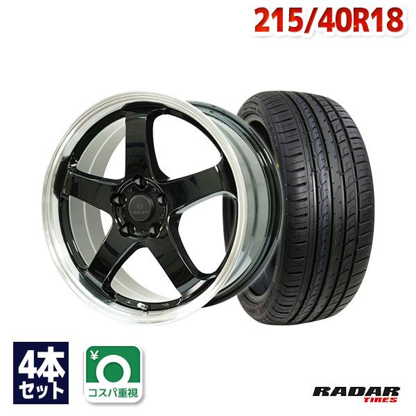 RADAR（レーダー） 215/40R18 サマータイヤ ホイールセット Radar 