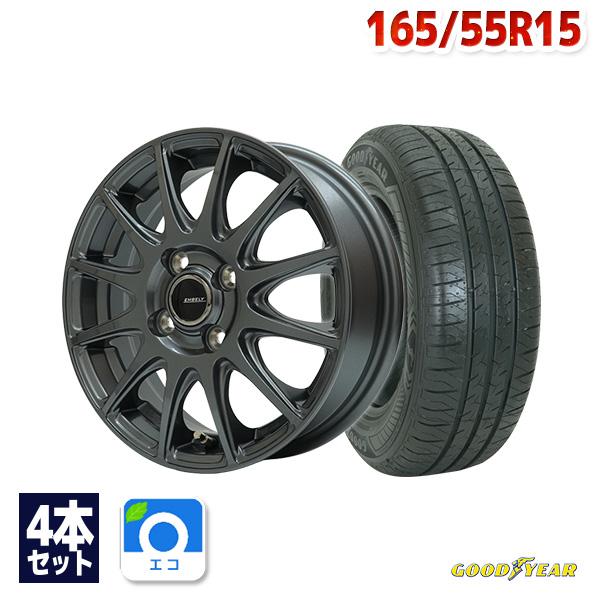 グッドイヤー（GOODYEAR） 165/55R15 サマータイヤ ホイールセット