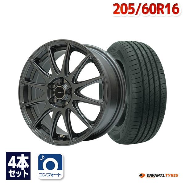 205/60R16 サマータイヤ ホイールセット DAVANTI ダヴァンティ ECOURA 