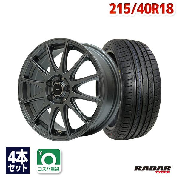 RADAR（レーダー） 215/40R18 サマータイヤ ホイールセット Dimax R8+ 
