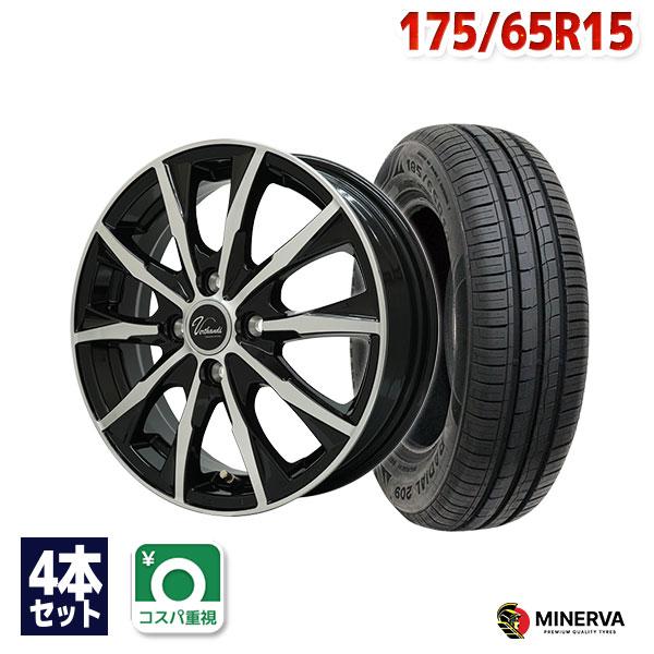 MINERVA（ミネルバ） 175/65R15 サマータイヤ ホイールセット 209 送料
