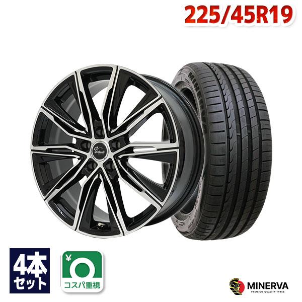 MINERVA（ミネルバ） 225/45R19 サマータイヤ ホイールセット F205 