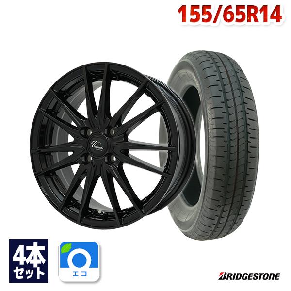 BRIDGESTONE（ブリヂストン） 155/65R14 サマータイヤ ホイールセット 