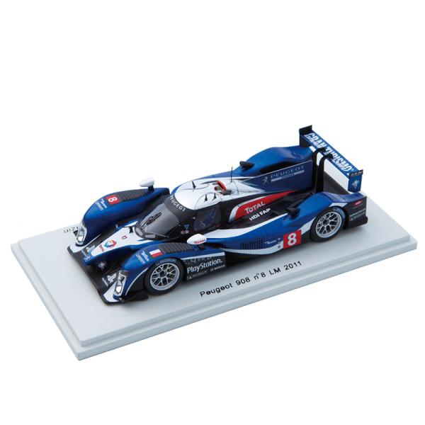 PEUGEOT プジョー 純正 LE MANS 2011 No.8 1/43 ミニカー