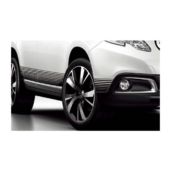 PEUGEOT（プジョー） 純正 2008 エクステリア ステッカーセットB 8 点