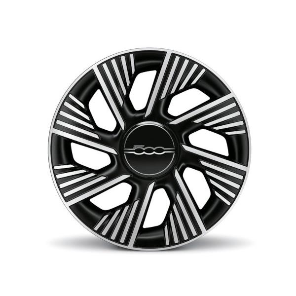 ぼ*ぶ様 FIAT フィアット500純正16インチホイールセット 未使用タイヤ付き 2023年製】フィアット 500 純正 16in 6.5J +35 PCD98