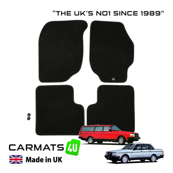 CARMATS4U 正規品 プレミアム カーペットフロアマット ボルボ 240 