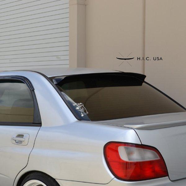 H.I.C 正規品 スバル リアルーフバイザー インプレッサ WRX 15i STI