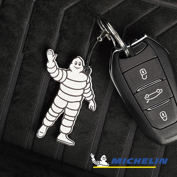 MICHELIN ���K�i �L�[�z���_�[ �L�[�����O �N���V�b�N2D �O���[�e�B���O �r�o���_�� �~�V�������}�� �X�g���b�v 6�~4.7cm ���i�摜