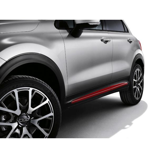 FIAT 500X純正サイドモールセット希少レッド50903548 FIAT（フィアット） 純正 サイドモールディング FIAT 500X 334
