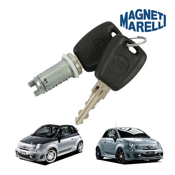 MAGNETI MARELLI 正規品 アバルト 500 595 695 312型 ドアロックシリンダー キー付 マニュアルロック  運転席 350105021