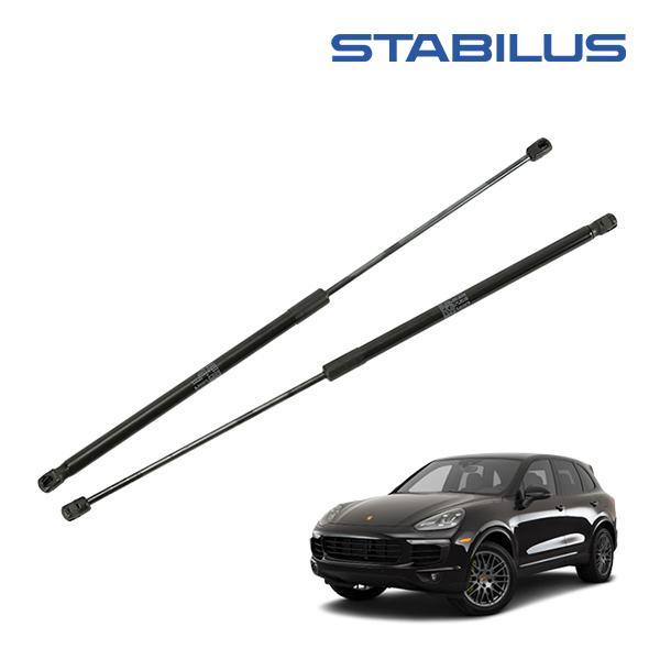 STABILUS 正規品 ポルシェ カイエン E2 92A型 ボンネットダンパー フードダンパー 2本セット 684527 95851135905 7P5823359A
