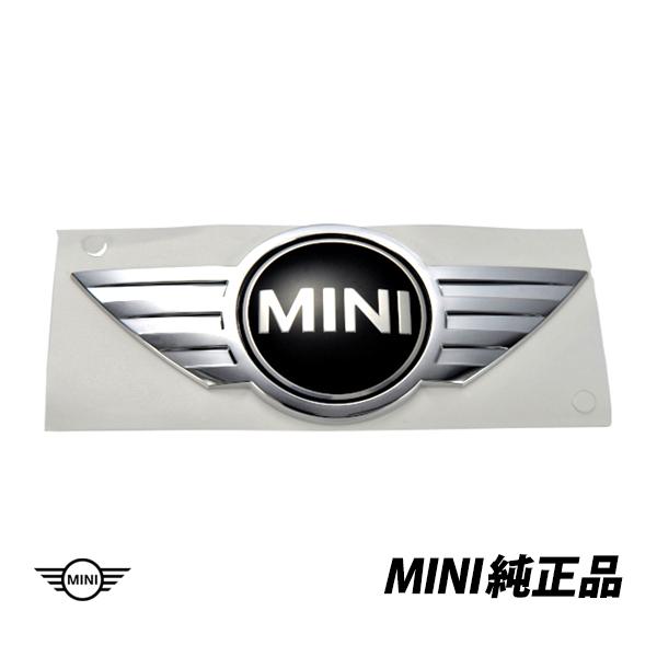 送料無料 BMW MINI純正 ミニ R50 R52 クーペ カブリオレ 前期フロントエンブレム 純正品番51147026184
