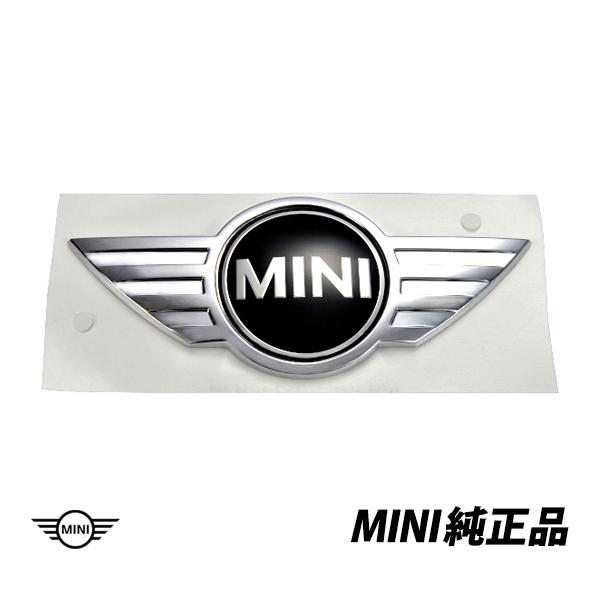 送料無料 BMW MINI 純正 ミニ ボンネット エンブレム R55 R56 R57 R58 R59クラブマン クーパー コンバーチブル クーペ5114275