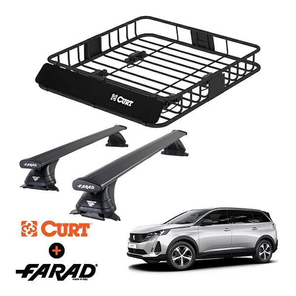CURT製 ルーフラック ＋ ファラド FARAD ルーフバーセット
