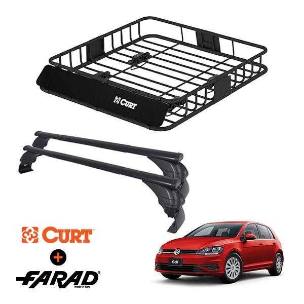 CURT製 ルーフラック ＋ ファラド FARAD ルーフバーセット