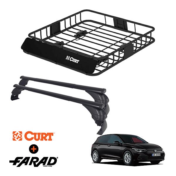 CURT ルーフラック CURT製 ルーフラック ＋ ファラド FARAD ルーフバーセット