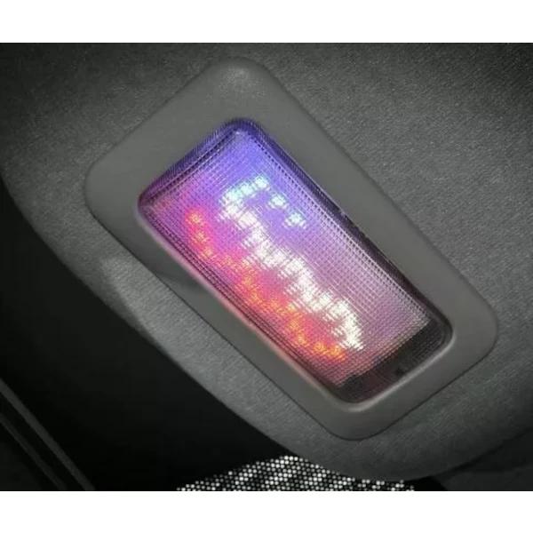 フィアット純正 インテリアLEDライト ルームライト UKフラッグカラー ロゴ入り FIAT 500 500C 312系 チンクエチェント 71807218