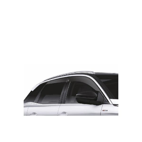 サイドウィンドウレインカバー,に適合する Peugeot 3008 2016