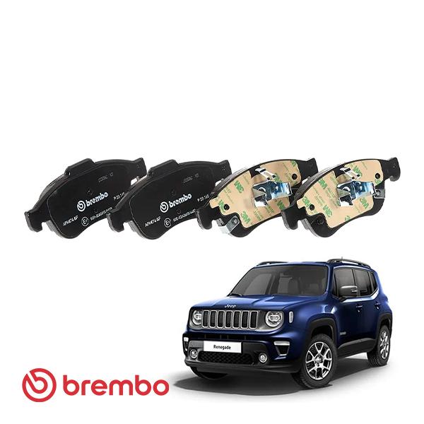 HELLA PAGID ブレーキパッド jeepレネゲード BREMBO 正規品 ジープ レネゲード BU 1.4L JEEP RENEGADE フロント