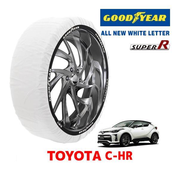GOODYEAR 正規品 スノーソックス 布製 タイヤチェーン SUPER R / Lサイズ トヨタ C-HR 50系 / NGX50 タイヤ： 225/50R